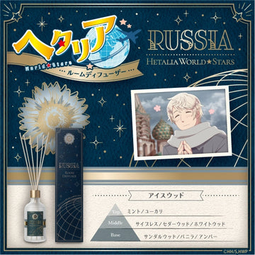 Anime "Hetalia World★Stars" Room Diffuser Russia ~Ice Wood~ (Scheduled to be delivered in August 2026)