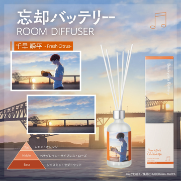 "Oblivion Battery" Room Diffuser by Shumpei Chihaya - Fresh Citrus
